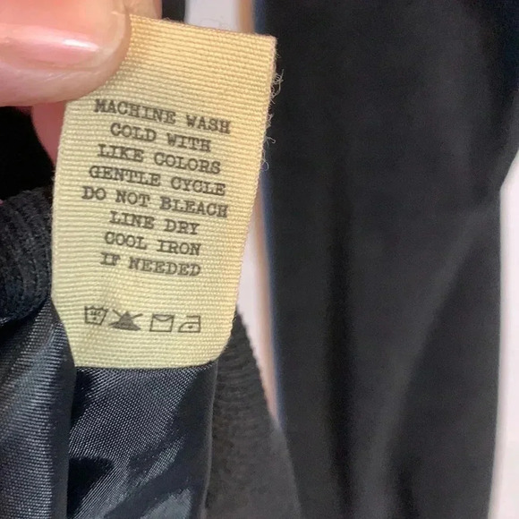 GIMMICKS velour & Sherpa SMALL Snap up Jacket/coat cropped (B) - Picture 7 of 7